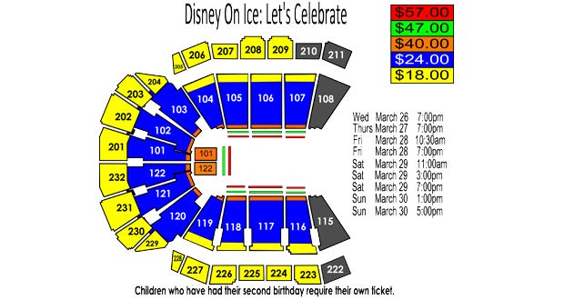 Disney On Ice: Let's Celebrate | T-Mobile Center