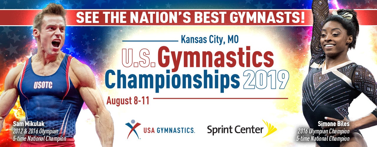 2019 U.S. Gymnastics Championships Head to Kansas City | T-Mobile Center