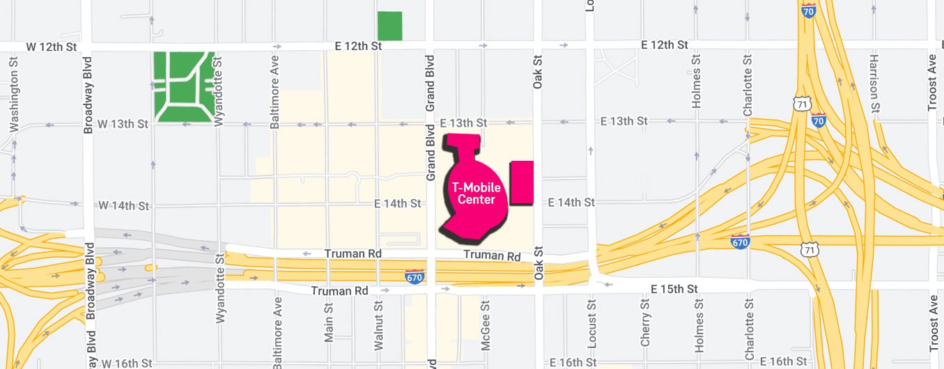 Purchase Parking & Directions  T-Mobile Center