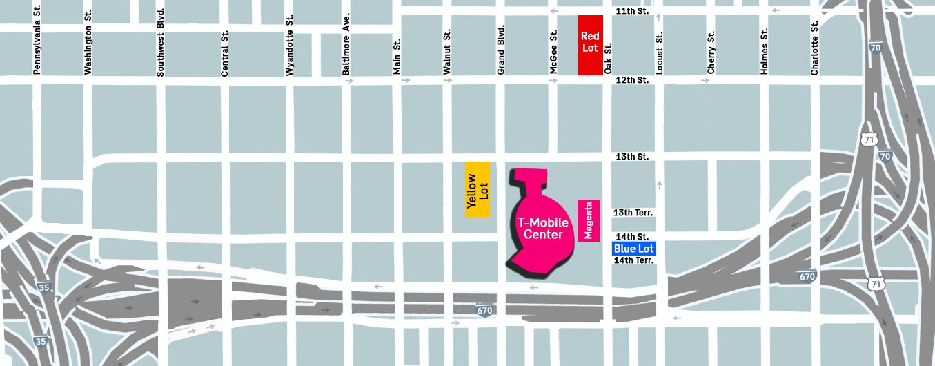 Purchase Parking & Directions  T-Mobile Center