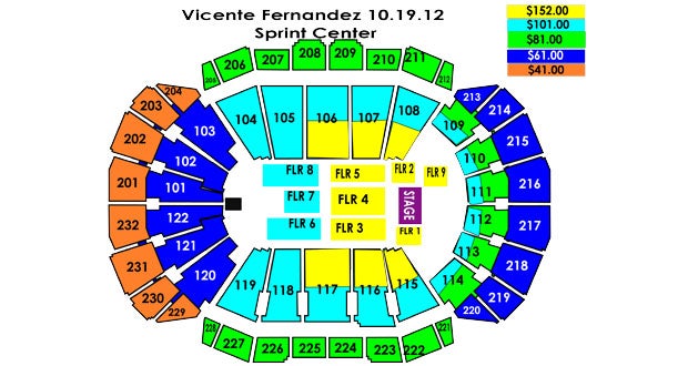 Vicente Fernandez | T-Mobile Center